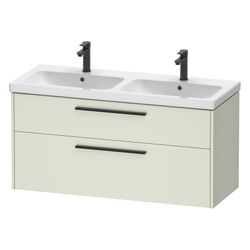 Duravit D-Code Waschtischunterbau wandhäng. 460x1184x555mm Blassgrün Matt 1 AZ... DURAVIT-DC46740BDHH0000 4067116373639 (Abb. 1)