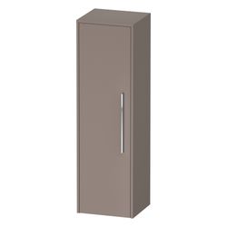 Duravit D-Code Halbhochschrank Dekor 360x400x1320mm Basalt Matt, 1 Tür L 2 Gla... DURAVIT-DC1338L10430000 4067116389715 (Abb. 1)