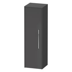 Duravit D-Code Halbhochschrank Dekor 360x400x1320mm Graphit Matt, 1 Tür L 2 Gl... DURAVIT-DC1338L10490000 4067116376203 (Abb. 1)