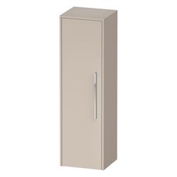 Duravit D-Code Halbhochschrank Dekor 360x400x1320mm Taupe Matt, 1 Tür L 2 Glas... DURAVIT-DC1338L10910000 4067116376180 (Abb. 1)