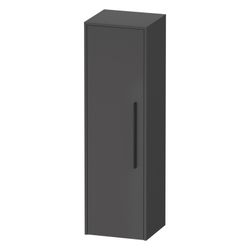 Duravit D-Code Halbhochschrank Dekor 360x400x1320mm Graphit Matt, 1 Tür L 2 Gl... DURAVIT-DC1338LBD490000 4067116376135 (Abb. 1)