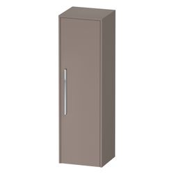 Duravit D-Code Halbhochschrank Dekor 360x400x1320mm Basalt Matt, 1 Tür R 2 Gla... DURAVIT-DC1338R10430000 4067116377149 (Abb. 1)