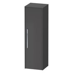 Duravit D-Code Halbhochschrank Dekor 360x400x1320mm Graphit Matt, 1 Tür R 2 Gl... DURAVIT-DC1338R10490000 4067116377187 (Abb. 1)