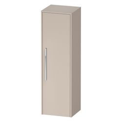 Duravit D-Code Halbhochschrank Dekor 360x400x1320mm Taupe Matt, 1 Tür R 2 Glas... DURAVIT-DC1338R10910000 4067116367805 (Abb. 1)