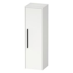 Duravit D-Code Halbhochschrank Dekor 360x400x1320mm Mattweiß, 1 Tür R 2 Glas-F... DURAVIT-DC1338RBD180000 4067116376234 (Abb. 1)