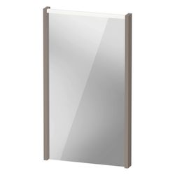 Duravit D-Code Spiegel Wandmontage 50x400x700mm Basalt Matt LED oben 3W Betäti... DURAVIT-DC7075043430000 4067116378245 (Abb. 1)