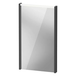 Duravit D-Code Spiegel Wandmontage 50x400x700mm Graphit Matt LED oben 3W Betät... DURAVIT-DC7075049490000 4067116378320 (Abb. 1)