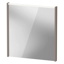 Duravit D-Code Spiegel Wandmontage 50x650x700mm Basalt Matt LED oben 5W Betäti... DURAVIT-DC7076043430000 4067116376289 (Abb. 1)