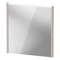 Duravit D-Code Spiegel Wandmontage 50x650x700mm Taupe Matt LED oben 5W Betätig... DURAVIT-DC7076091910000 4067116367980 (Abb. 1)
