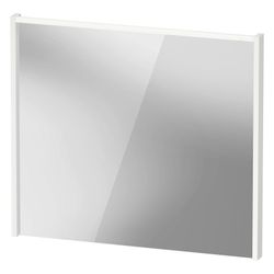 Duravit D-Code Spiegel Wandmontage 50x800x700mm Mattweiß LED oben 6W Betätigun... DURAVIT-DC7077018180000 4067116367591 (Abb. 1)