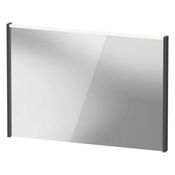 Duravit D-Code Spiegel Wandmontage 50x1000x700mm Graphit Matt LED oben 7W Betä... DURAVIT-DC7078049490000 4067116382662 (Abb. 1)