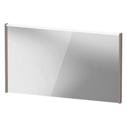 Duravit D-Code Spiegel Wandmontage 50x1200x700mm Basalt Matt LED oben 9W Betät... DURAVIT-DC7079043430000 4067116376579 (Abb. 1)