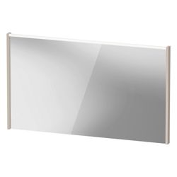 Duravit D-Code Spiegel Wandmontage 50x1200x700mm Taupe Matt LED oben 9W Betäti... DURAVIT-DC7079091910000 4067116376593 (Abb. 1)