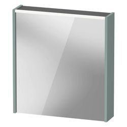 Duravit D-Code Spiegelschrank Wandmontage 148x650x700mm, Fjordgrün, 1 Tür L, 2... DURAVIT-DC7105LHGHG0000 4067116380538 (Abb. 1)