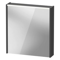 Duravit D-Code Spiegelschrank Wandmontage 148x650x700mm, Graphit, Tür R, 2 Gla... DURAVIT-DC7105R49490000 4067116380613 (Abb. 1)
