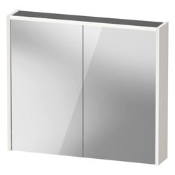 Duravit D-Code Spiegelschrank Wandmontage 148x800x700mm, Weiß Hochglanz, 2 Tür... DURAVIT-DC7106022222000 4067116378719 (Abb. 1)