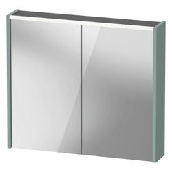 Duravit D-Code Spiegelschrank Wandmontage 148x800x700mm, Fjordgrün, 2 Türen L/... DURAVIT-DC71060HGHG0000 4067116376722 (Abb. 1)