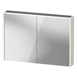 Duravit D-Code Spiegelschrank Wandmontage 148x1000x700mm, Weiß Hochglanz, 2 Tü... DURAVIT-DC7107022221000 4067116379587 (Abb. 1)