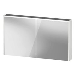 Duravit D-Code Spiegelschrank Wandmontage 148x1200x700mm, Weiß, 2 Türen L/R, 2... DURAVIT-DC7108018180000 4067116379136 (Abb. 1)