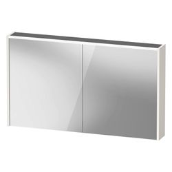 Duravit D-Code Spiegelschrank Wandmontage 148x1200x700mm, Weiß Hochglanz, 2 Tü... DURAVIT-DC7108022222000 4067116380651 (Abb. 1)