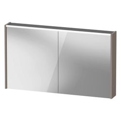 Duravit D-Code Spiegelschrank Wandmontage 148x1200x700mm, Basalt, 2 Türen L/R,... DURAVIT-DC7108043430000 4067116379730 (Abb. 1)