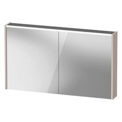 Duravit D-Code Spiegelschrank Wandmontage 148x1200x700mm, Taupe, 2 Türen L/R, ... DURAVIT-DC7108091911000 4067116380347 (Abb. 1)