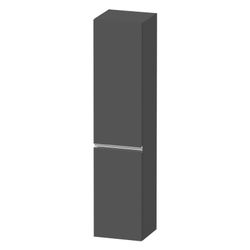 Duravit Sivida Hochschrank, Dekor 374x400x1770mm Graphit Matt, 2 Türen L, Grif... DURAVIT-SV1370L10490000 4067116400281 (Abb. 1)