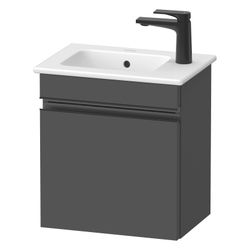 Duravit Sivida Waschtischunterbau wandh. 287x400x443mm, L, Diams./Graphit Matt... DURAVIT-SV4642LBD490000 4067116390834 (Abb. 1)