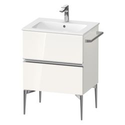 Duravit Sivida Waschtischunterbau bodenstehend 477x610x591mm, Weiß Hochglanz, ... DURAVIT-SV4643010220000 4067116390858 (Abb. 1)