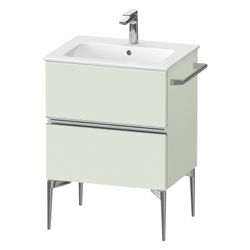 Duravit Sivida Waschtischunterbau bodenstehend 477x610x591mm, Blassgrün Matt, ... DURAVIT-SV4643010HH0000 4067116391091 (Abb. 1)
