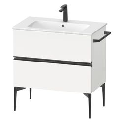 Duravit Sivida Waschtischunterbau bodenstehend 477x810x591mm B, Mattweiß, Grif... DURAVIT-SV46440BD180000 4067116391213 (Abb. 1)