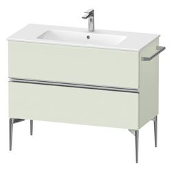 Duravit Sivida Waschtischunterbau bodenstehend 477x1010x591mm, Blassgrün Matt,... DURAVIT-SV4645010HH0000 4067116391992 (Abb. 1)