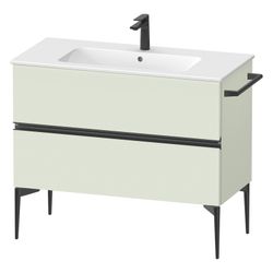 Duravit Sivida Waschtischunterbau bodenstehend 477x1010x591mm, B, Blassgrün Ma... DURAVIT-SV46450BDHH0000 4067116392166 (Abb. 1)