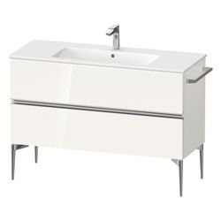 Duravit Sivida Waschtischunterbau bodenstehend 477x1210x591mm, Weiß Hochglanz,... DURAVIT-SV4646010220000 4067116392203 (Abb. 1)