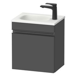Duravit Sivida Waschtischunterbau wandh. 295x400x440mm, L, Diams./Graphit Matt... DURAVIT-SV4649LBD490000 4067116393859 (Abb. 1)