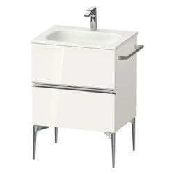 Duravit Sivida Waschtischunterbau bodenstehend 477x610x592mm, Weiß Hochglanz, ... DURAVIT-SV4650010220000 4067116394269 (Abb. 1)