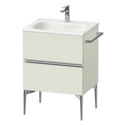 Duravit Sivida Waschtischunterbau bodenstehend 477x610x592mm, Blassgrün Matt, ... DURAVIT-SV4650010HH0000 4067116394191 (Abb. 1)