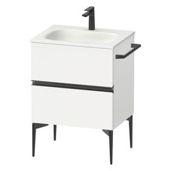 Duravit Sivida Waschtischunterbau bodenstehend 477x610x592mm B, Mattweiß, Grif... DURAVIT-SV46500BD180000 4067116394627 (Abb. 1)