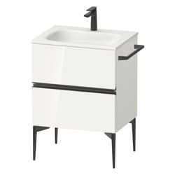 Duravit Sivida Waschtischunterbau bodenstehend 477x610x592mm, B, Weiß Hochglan... DURAVIT-SV46500BD220000 4067116394559 (Abb. 1)