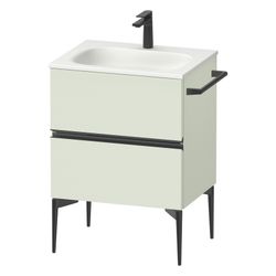 Duravit Sivida Waschtischunterbau bodenstehend 477x610x592mm, B, Blassgrün Mat... DURAVIT-SV46500BDHH0000 4067116394214 (Abb. 1)