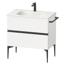 Duravit Sivida Waschtischunterbau bodenstehend 477x810x592mm B, Mattweiß, Grif... DURAVIT-SV46510BD180000 4067116395068 (Abb. 1)