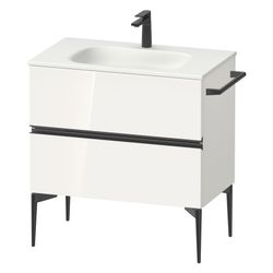 Duravit Sivida Waschtischunterbau bodenstehend 477x810x592mm, B, Weiß Hochglan... DURAVIT-SV46510BD220000 4067116394986 (Abb. 1)
