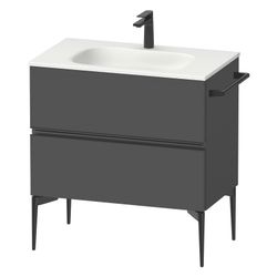 Duravit Sivida Waschtischunterbau bodenstehend 477x810x592mm, B, Graphit Matt,... DURAVIT-SV46510BD490000 4067116395020 (Abb. 1)