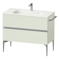 Duravit Sivida Waschtischunterbau bodenstehend 477x1010x592mm, Blassgrün Matt,... DURAVIT-SV4652010HH0000 4067116395426 (Abb. 1)