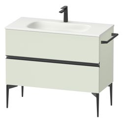Duravit Sivida Waschtischunterbau bodenstehend 477x1010x592mm, B, Blassgrün Ma... DURAVIT-SV46520BDHH0000 4067116394917 (Abb. 1)