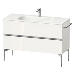 Duravit Sivida Waschtischunterbau bodenstehend 477x1210x592mm, Weiß Hochglanz,... DURAVIT-SV4653010220000 4067116395624 (Abb. 1)