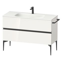 Duravit Sivida Waschtischunterbau bodenstehend 477x1210x592mm, B, Weiß Hochgla... DURAVIT-SV46530BD220000 4067116395990 (Abb. 1)