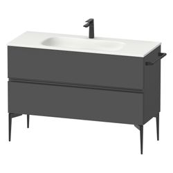 Duravit Sivida Waschtischunterbau bodenstehend 477x1210x592mm, B, Graphit Matt... DURAVIT-SV46530BD490000 4067116396065 (Abb. 1)