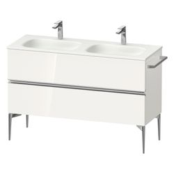 Duravit Sivida Waschtischunterbau bodenstehend 477x1280x592mm, Weiß Hochglanz,... DURAVIT-SV4654010220000 4067116396201 (Abb. 1)