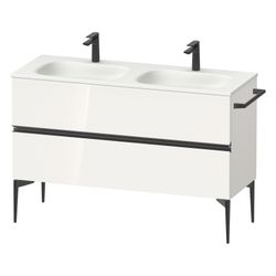 Duravit Sivida Waschtischunterbau bodenstehend 477x1280x592mm, B, Weiß Hochgla... DURAVIT-SV46540BD220000 4067116396287 (Abb. 1)